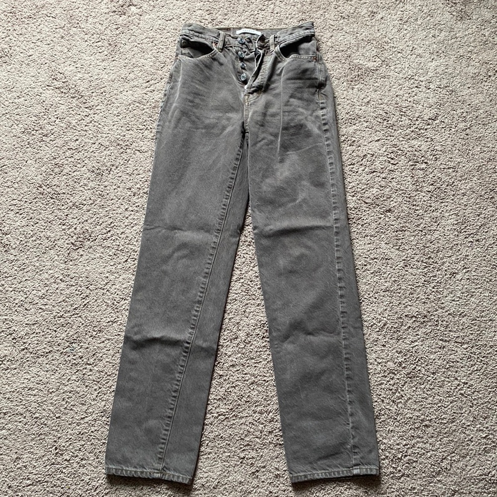 Brown Pacsun Dad Jeans